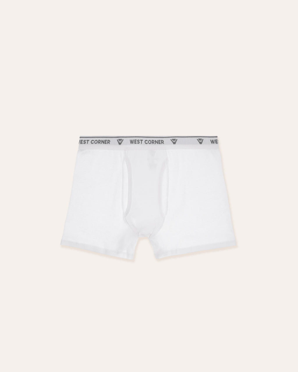 White | West Corner boxer brief in white — 1-pack