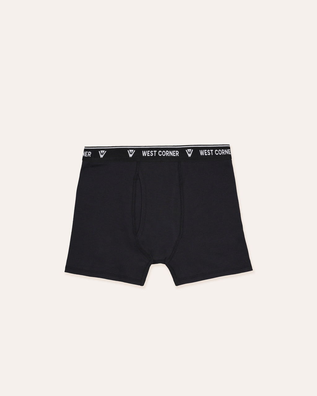 Black | West Corner boxer brief in black — 1-pack