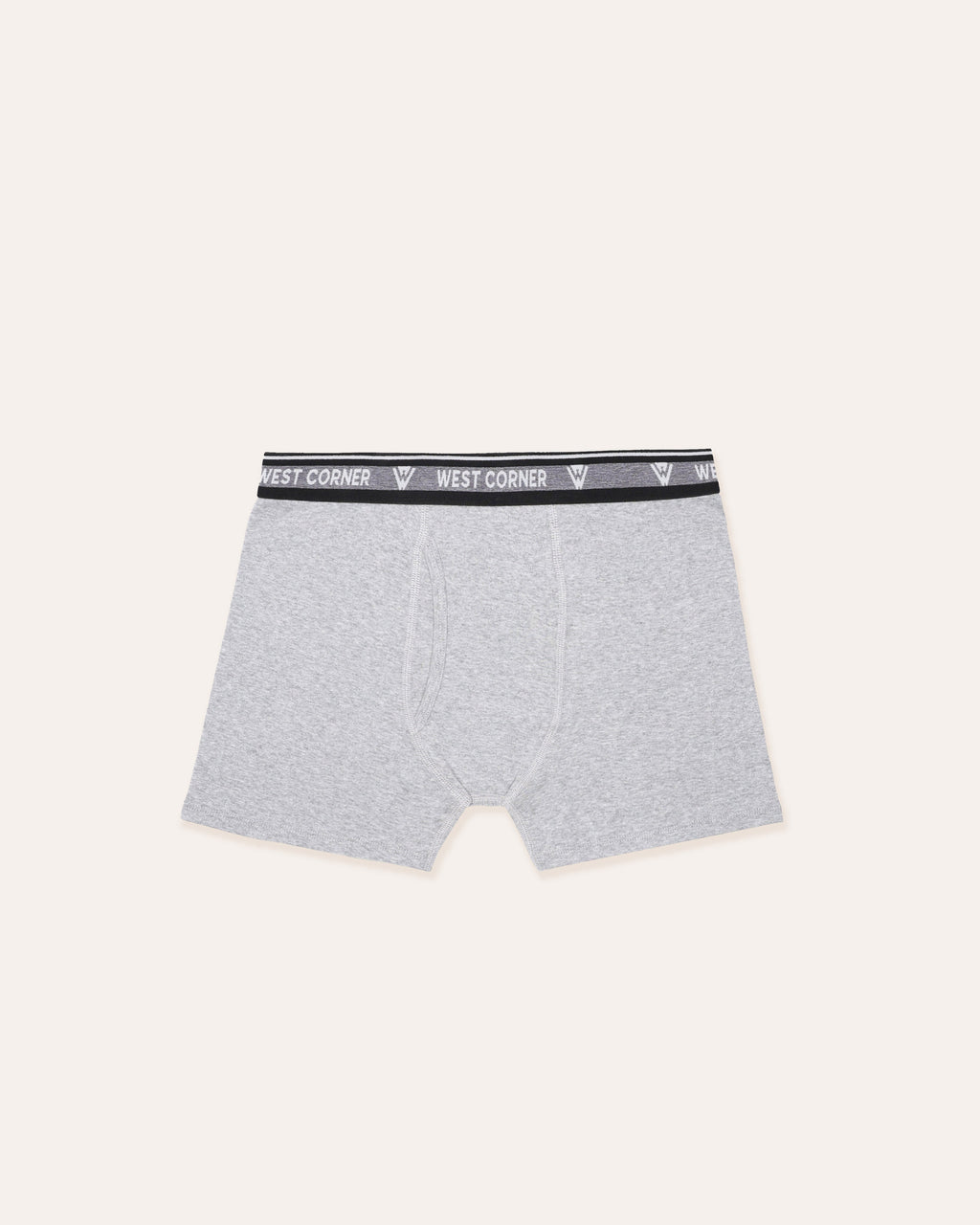 West Corner boxer brief in gray melange — 1-pack