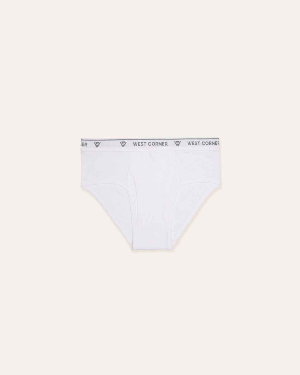 White | West Corner brief in white — 1-pack