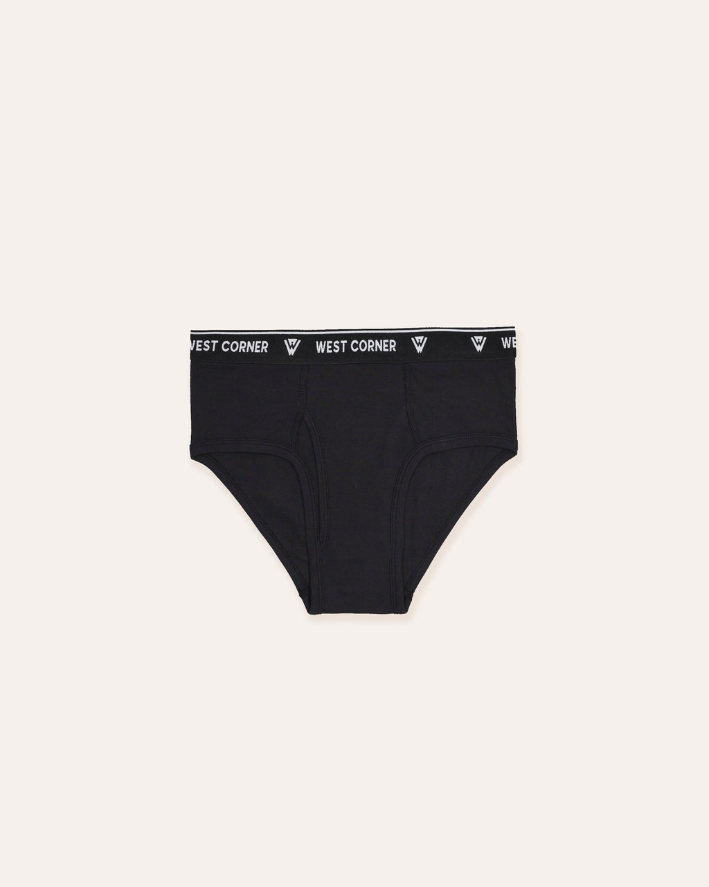 West Corner brief in black — 1-pack