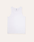 White | West Corner tank top in white — 1-pack